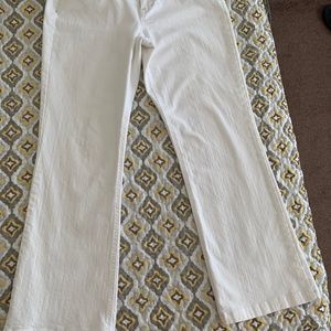Jaclyn Smith White Jeans Size 12